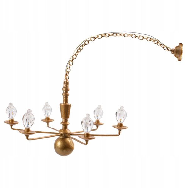 Lampada Miniatura LED da Soffitto per Mini Casa e Decorazioni Realistiche