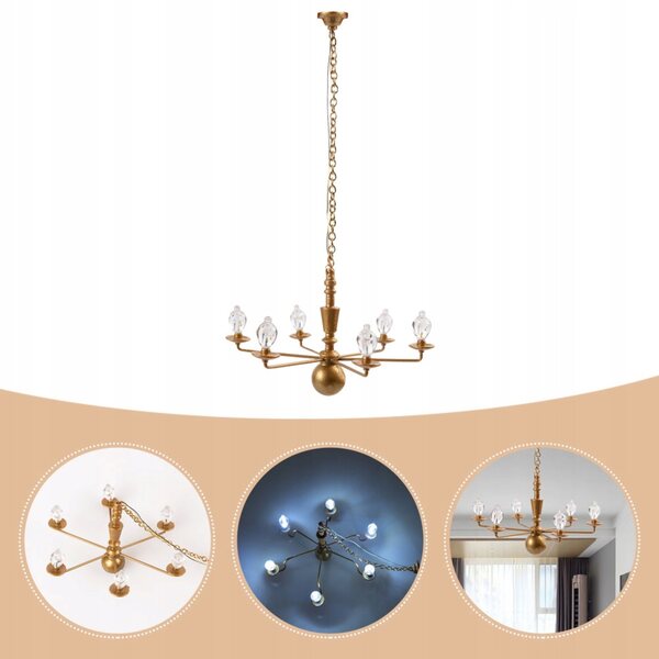 Lampada Miniatura LED da Soffitto per Mini Casa e Decorazioni Realistiche