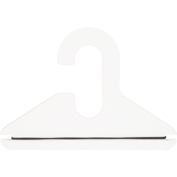 Small Foot armadio in legno bianco per vestiti delle bambole design scandinavo
