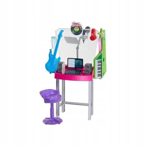Zestaw mebelków Mattel Barbie Studio muzyczne