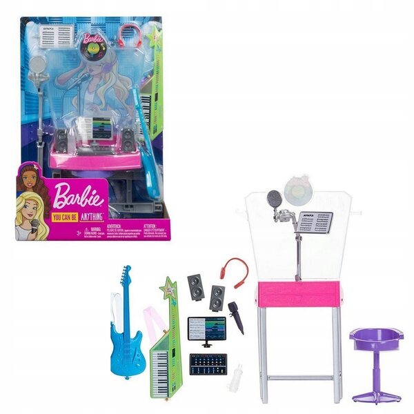 Zestaw mebelków Mattel Barbie Studio muzyczne