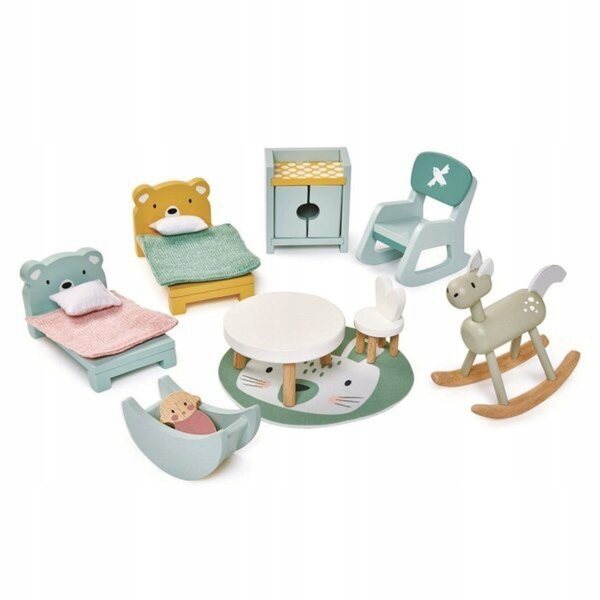 Mobili in legno per casa delle bambole - camera bambini Tender Leaf Toys