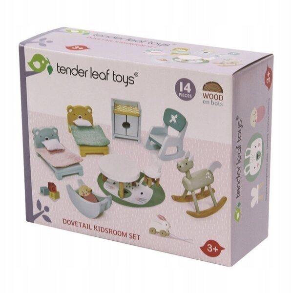 Mobili in legno per casa delle bambole - camera bambini Tender Leaf Toys