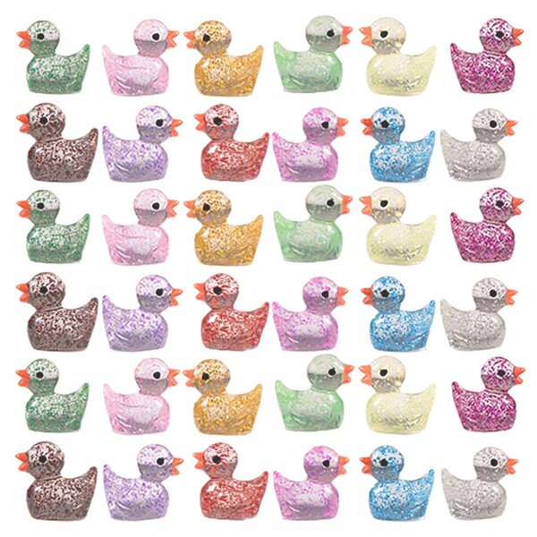 Mini paperelle glitterate 120 pezzi per decorazioni e case delle bambole