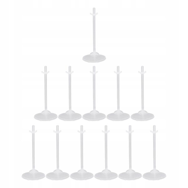 Lot de 36 Supports pour Poupées Transparents – Support Pratique et Résistant