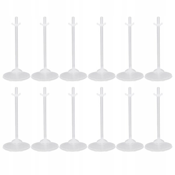 Lot de 36 Supports pour Poupées Transparents – Support Pratique et Résistant