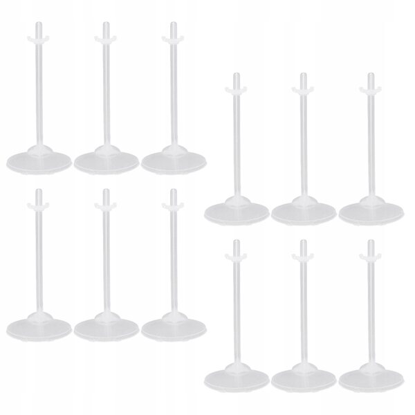 Lot de 36 Supports pour Poupées Transparents – Support Pratique et Résistant