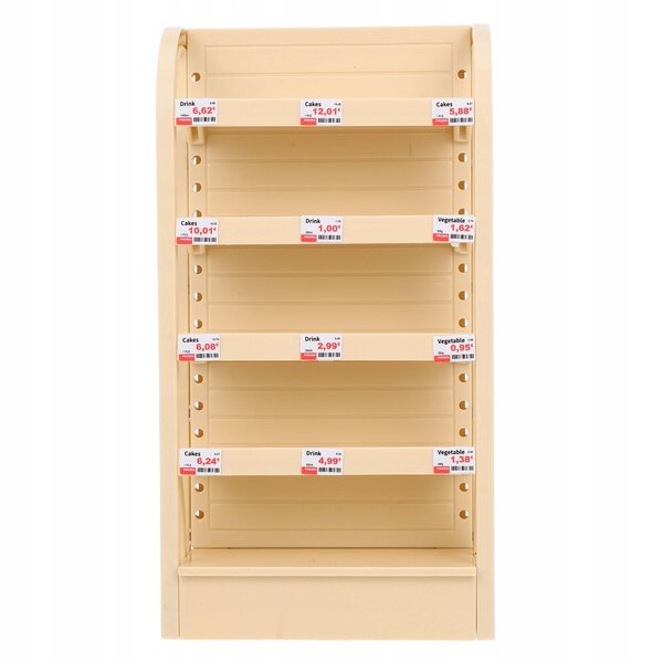 Miniatura di Scaffale Multi-Livello per Supermercato in Plastica per Bambini