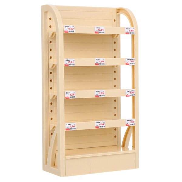 Miniatura di Scaffale Multi-Livello per Supermercato in Plastica per Bambini