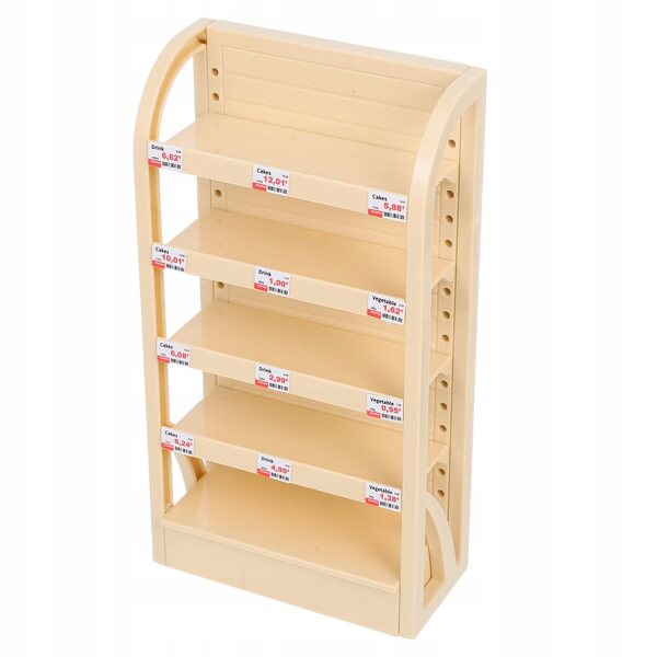 Miniatura di Scaffale Multi-Livello per Supermercato in Plastica per Bambini
