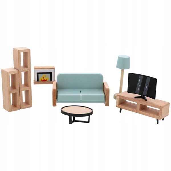 Holzmöbel für das Puppenhaus-Schlafzimmerset von Mini Matters