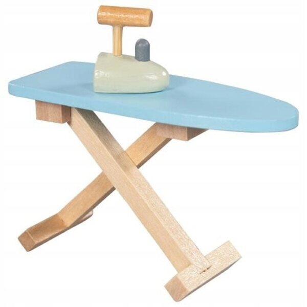 Set Mobili in Legno per Bambole Pralnia Goki per Gioco Creativo e Sicuro