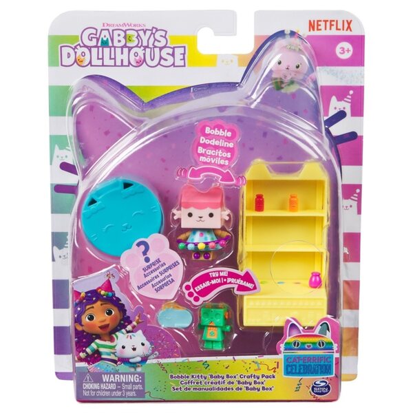Gabi's Cat House - Set Mobili per Gatti in Plastica per Bambini 3+ Anni