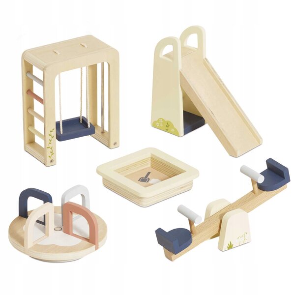 Holzspielset für Le Toy Van-Puppen – 5-teiliges Set für Kinder ab 3 Jahren