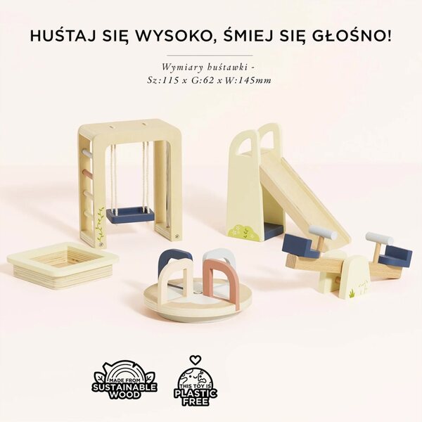 Holzspielset für Le Toy Van-Puppen – 5-teiliges Set für Kinder ab 3 Jahren