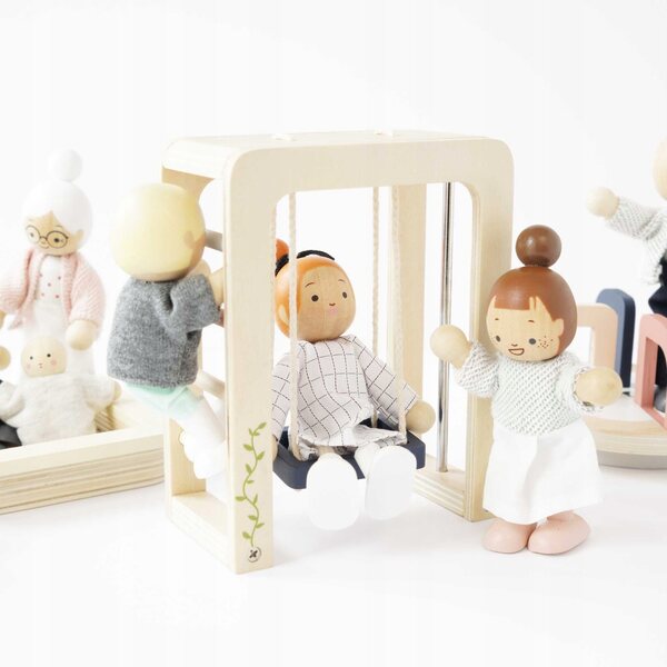 Holzspielset für Le Toy Van-Puppen – 5-teiliges Set für Kinder ab 3 Jahren