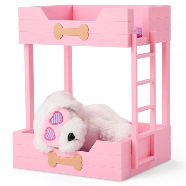 Etagenbett „Our Generation“ mit Welpen und Zubehör für 46-cm-Puppen