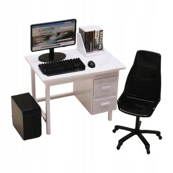 Set Miniature Bianco - Accessori e Mobili per Casa delle Bambole