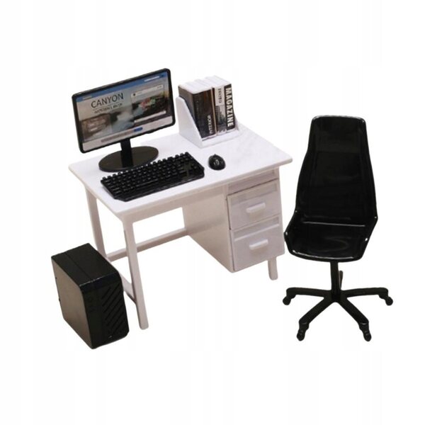 Set Miniature Bianco - Accessori e Mobili per Casa delle Bambole