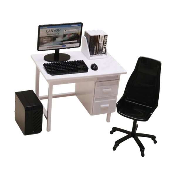 Set Miniature Bianco - Accessori e Mobili per Casa delle Bambole