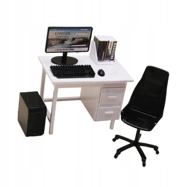 Set Miniature Bianco - Accessori e Mobili per Casa delle Bambole
