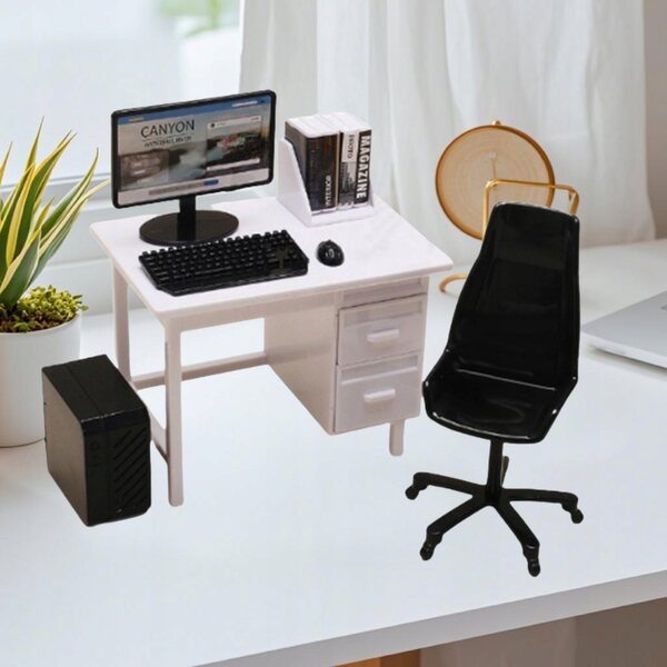 Set Miniature Bianco - Accessori e Mobili per Casa delle Bambole