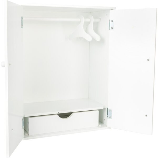 Grande guardaroba in legno per vestiti delle bambole Small Foot Design