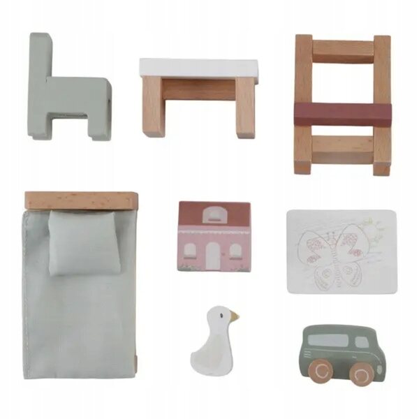 Holzmöbel-Set für Little Dutch Dolls House – FSC-Kinderzimmer