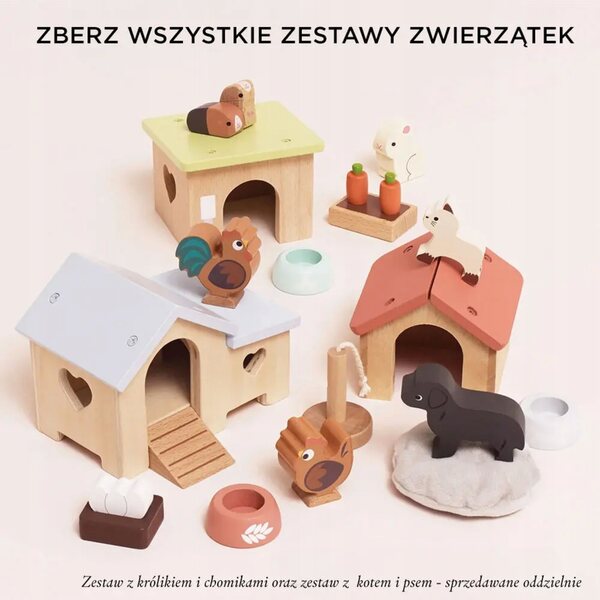 Le Toy Van Hühnerstall aus Holz – Möbelset für ein Puppenhaus für Kinder ab 3 Jahren