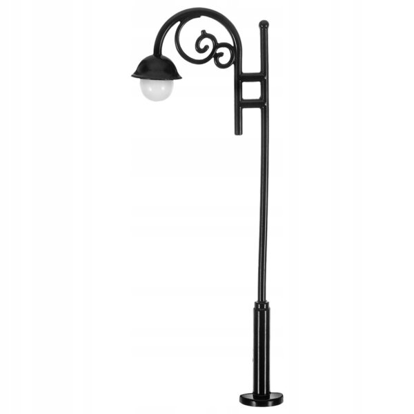 Mini lampione decorativo in metallo per giardino e case delle bambole