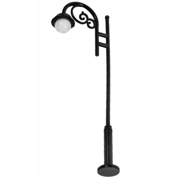 Mini lampione decorativo in metallo per giardino e case delle bambole