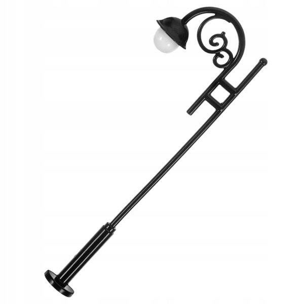 Mini lampione decorativo in metallo per giardino e case delle bambole