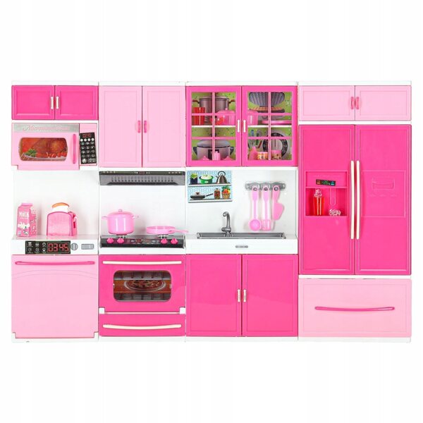 Küchenmöbel-Set für Puppenhaus mit Lichtern und Geräuschen 48 cm Artemis