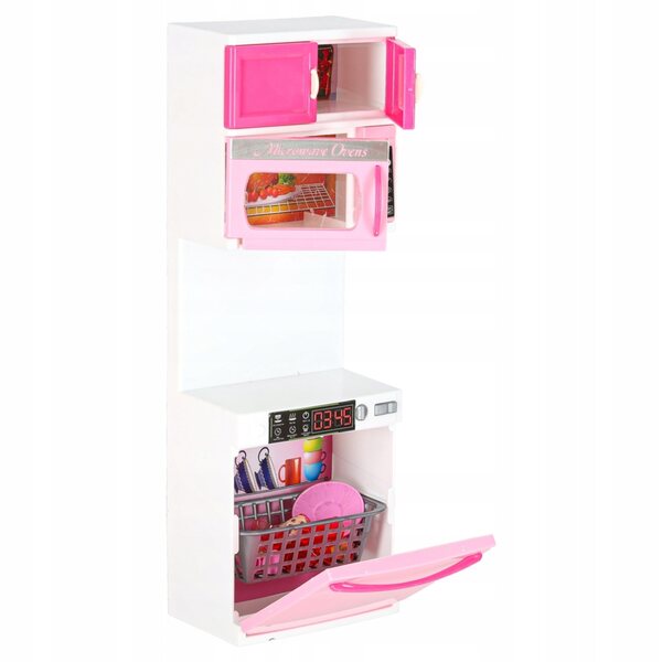 Küchenmöbel-Set für Puppenhaus mit Lichtern und Geräuschen 48 cm Artemis