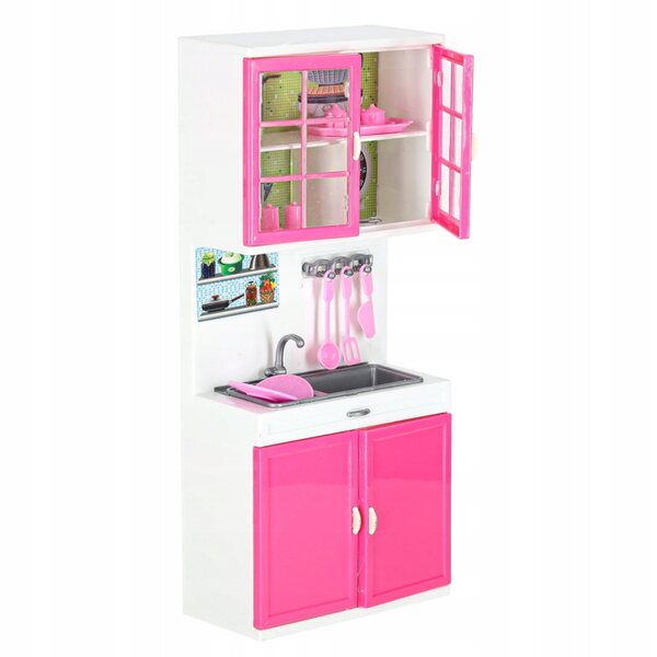 Küchenmöbel-Set für Puppenhaus mit Lichtern und Geräuschen 48 cm Artemis