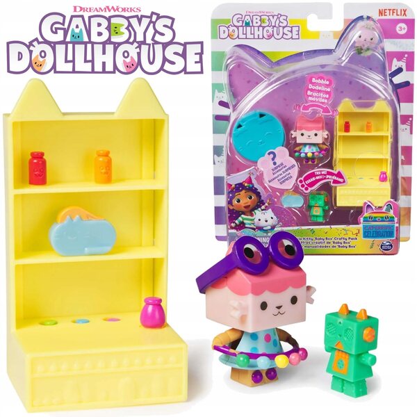 Gabi's Cat House - set di Mobili per Gatti con Elementi Attivi per bambini 3+
