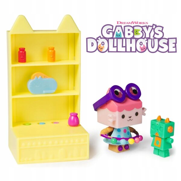 Gabi's Cat House - set di Mobili per Gatti con Elementi Attivi per bambini 3+