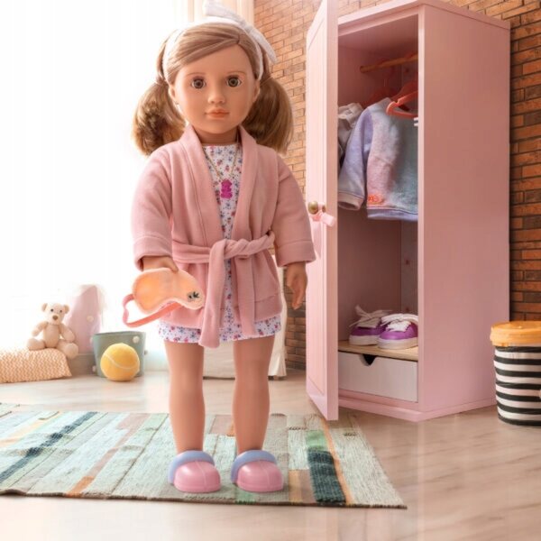 Our Generation Fashion Closet – Eleganter Holzschrank für 46 cm große Puppen