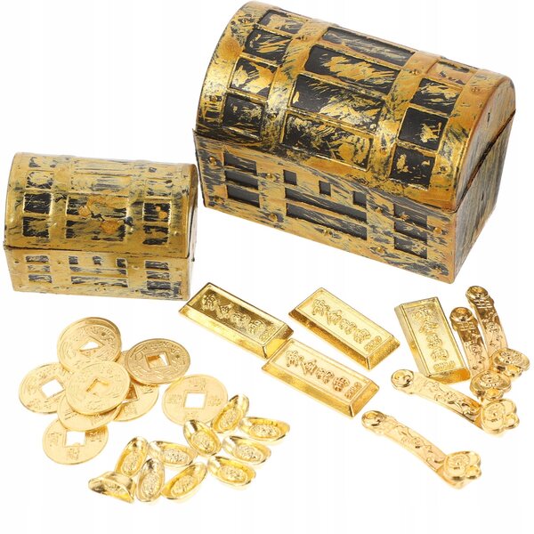 Dekorative Miniaturen Goldbarren 30 Stück kreative und realistische Accessoires