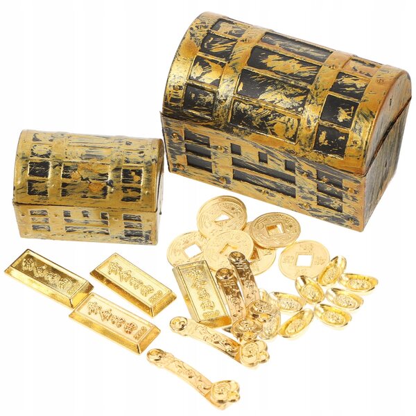 Dekorative Miniaturen Goldbarren 30 Stück kreative und realistische Accessoires