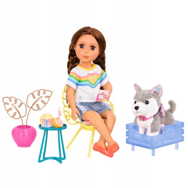 Glitter Girls Glitzer-Möbelset für 35-cm-Puppenhaus
