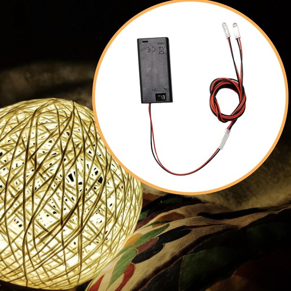 Handgefertigtes warmes Licht 3V LED Puppenhaus-Beleuchtungsset