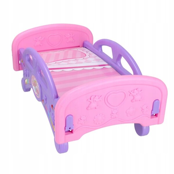 Mega kreatives Puppenbett mit Zubehör, Lernspiel für Kinder ab 3 Jahren