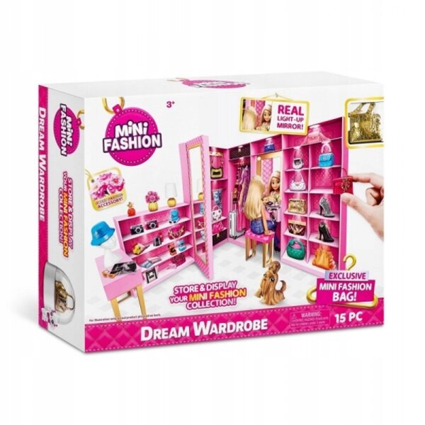 ZURU 5 Surprise Mini Brands Fashion Garderobe Marzeń Spiel für Kinder ab 3 Jahren