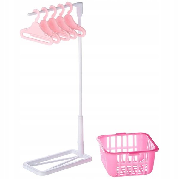 Set Pralnia e Svuotatore per Bambole con Accessori Completi in Plastica e Tessuto