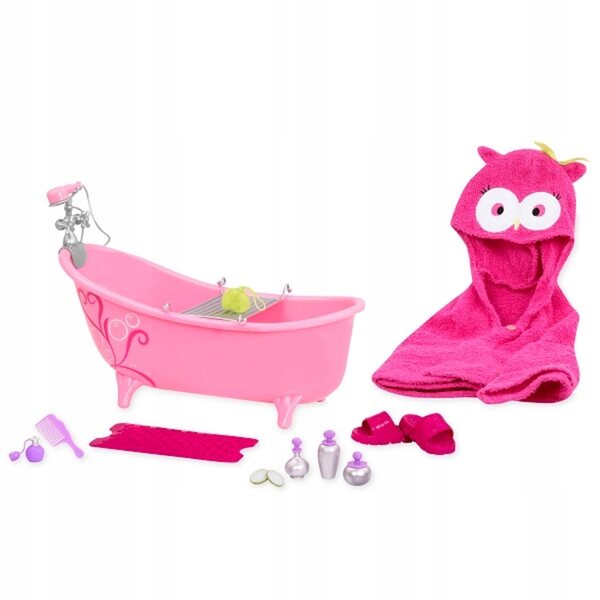 Our Generation Badewannen-Set mit Zubehör für 46-cm-Puppen