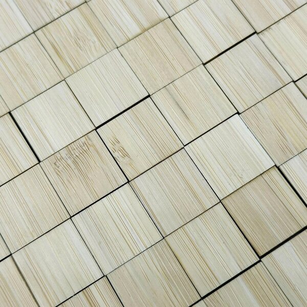 Set 50 Miniature Pavimenti Quadrati in Legno per Case delle Bambole e Progetti DIY