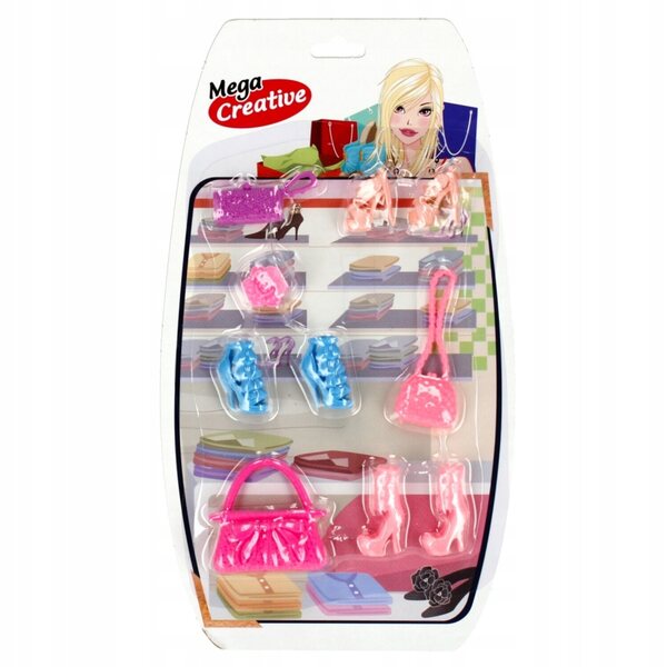 Set aus Schuhen und Accessoires für Mega Creative Dolls – 3+ Jahre
