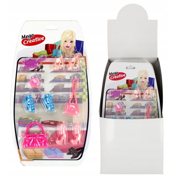 Set aus Schuhen und Accessoires für Mega Creative Dolls – 3+ Jahre