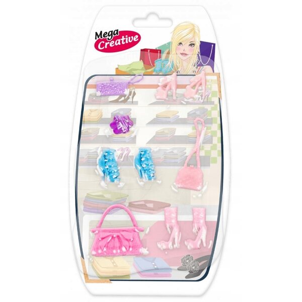 Set aus Schuhen und Accessoires für Mega Creative Dolls – 3+ Jahre